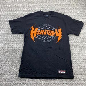 WWE Shirt Men Medium M Black Hungry Feed Me More RYBACK Wrestling Graphic Tee